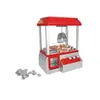 Nowatorskie gry DIY Doll Claw Machine Toy Kids Moneta prowadzona gra mini catch crane candy maszyny muzyczne prezenty Xmas 221105