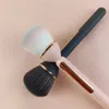 1PC New Small Bulb Makeup Blusher Brush Fiber Wool Plastic Handle Loose Powder Cosmetic Fixed Powder Foundation Tool