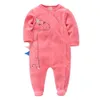 Rompers Winter Baby Boy Clother Design Sleeve Long Born Girl Velvet Full Sails Toddler Costume 221107
