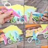 Tijeras Tijeras de seguridad para niños Prevenir lesiones en las manos Diy Po Tijeras de plástico para estudiantes / Papercutting Drop Delivery Home Garden Tools Dhsra