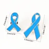 Broches Ocean Conservation Association Promotion Logo Bijoux Broche Jeans Chemise Sac Ovarian Cancer Awareness Pin