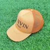 Lanvins Trucker Hats 2022 Gençler Caps Beyzbol Şapkası Zirve Rahat Nefes Alabilir Ağ Şapkaları3232023