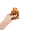 Evil Squirrel Cup Fidget Toy Squishy Stump Funny Squeeze Toys Stress Relief Decompression Toys Anxiety Reliever