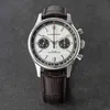 SuperClone LW Watch Mg Panda 40 Пилот Хронограф часы для мужчин ВВС сапфировые цвета ST1901 Движение чайки Механические наручные часы модные часы