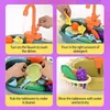 مطابخ تلعب طعام الأطفال Mini Sink Toy مجموعة غسل الصحون محاكاة ألعاب البيت التعليمي للأطفال ألعاب عيد الميلاد هدية 221105