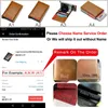 Wallets Thin Wallet Luxury Leather Security Men Women Card Holder Ridge Wallets Mini Purse Red Magic Minimalist Wallet 2021 Brand 6780222