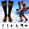 Chaussettes de sport pour hommes et femmes, chauffe-pieds confortables, alimentées par batterie, pour le ski en plein air, la pêche, le camping et la randonnée, en hiver