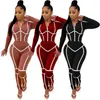 Women's Two Piece Pants 48SM9110 Autumn Winter Women Casual Fashion Solid Print Long Sleeve Zipper Sports Set Tracksuit Sweatsuit Outfits