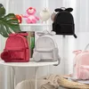 Plush Backpacks Cartoon Women's Mini Backpack girl handbag lady fashion shoulder children 221105