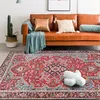 Tapijt s Perzische vintage voor woonkamer slaapkamer mat niet -slipruimte vloerkleden absorberend boho marokko etnische retro 160x230 221104