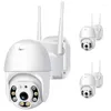 Wireless WiFi Network Ball Camera 1080p Outdoor HD Night Vision Monitor AI Humanoid Detection IP