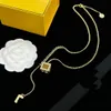 التصميم الفاخر الكلاسيكية الموضة للنساء النحاس النحاس الذهب و الأحرف الأولى من المعلقات مصممة المجوهرات عيد ميلاد هدايا الحفلات FN2 - - 0 6