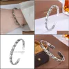 Armreif Armreif Vintage Punk Elefant Brcacelet Für Frauen Paare Mode Koreanische Nette Tier Geometrische Handgemachte Party Schmuck Giftsban Dhj2L