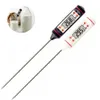 2022 new fashion Stainless Steel BBQ Meat Thermometer Kitchen Digital Cooking Food Probe Hangable Electronic Barbecue Household Temperature Detector Tools