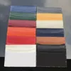 Luxury Designer Fashion Card Holders 5 card slots Womens men Purses With Box purse Double sided Credit Cards Coin Mini Wallets shape 13 colors G50117 2741