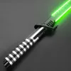 LED ضوء عصي Damiensaber Xeno Pixel Darksaber حساس الأناقة الأرجوحة الأرجوحة مع 12 لون تغيير 9 خطوط الصوت للتدريب المبارز 221105