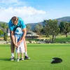 Autres produits de golf 1PC Outil d'entraînement automatique Putting Cup Plastic Practice Putter Set Ball Return Device Machine Intérieur Extérieur 9760530
