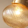 Luzes de teto Arte moderna Arte de abacaxi lâmpada criativa Creative Quente Retro Copper Cozinha Estudo de Bedas de Estudo de LEDs de LEDs