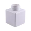 F￶rvaringsflaskor 4st 250/450 ml Travelmousse Foaming Shampoo Gel Empty Bottle Container Square Dispenser