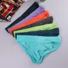 Underpants Men's Elephant Nose Briefs Ultra Thin Ice Silk Translucent Panties Low Waist Underwear Tight Buttock Lifting Elastic