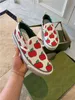 Luxury GGS''gg 2023 OG Classic Casual Shoes Runner White Trainers Designer Sneakers Pink Shoe Italy Jacquard Denim Vintage Tennis 1977 Women Men Slip-On