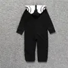 Rompers Baby Kids Halloween Clothing Skull Print Toddler Boys Girls Hooded Jumpsuit Bebe Truc Kleding Zipper Outfits 221104