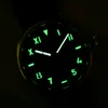 Orologio SUPERCLONE LW Orologio meccanico automatico di moda classico impermeabile luminoso stile militare italiano in acciaio inossidabile con vetro zaffiro da uomo