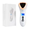 Face Care Devices Ultrasonic Cryotherapy LED Cold Hammer Lifting Vibration Massager Anti Aging Skin Tightening Spa Beauty Device 221104