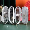 Sieraden zakjes opvouwbare opbergdoos huishoudelijke oorbellen ketting display standaard hoog capaciteit luxe retro scherm organisator case