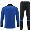 Tracksuits 22-23 inter chandal futbol soccer MILANO men and kid Long pull zipper Training suit milans camiseta 2022-2023