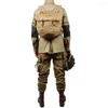 جيم ملابس الجيش الأمريكي العسكري M42 جنود القطن أزياء المظلي الموحد والمعدات إكليل المعدات