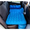 Kudde bil Uppblåsbar resmadrass säng universal baksäte multifunktionell soffa utomhus campingmatta med luft