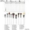 Makeup Brushes 26pcs Set Blush Foundation Concealer Eyeshadow Eyebrow Powder Cosmetic Brush Soft Fiber Face Make Up Beauty Tools5877122