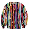 Felpa Maglione colorato Anni '90 Classico personaggio dei cartoni animati Stampa Felpe Moda Abbigliamento Donna Uomo Pullover SY02