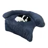 VIP Dog Bed Sofa for Dog Pet Sedior Sed Darm Nest Beteature Furniture Protector Mat Cat Cat Cushion Long Plush Blanket Cover 2110092708