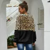 Damenjacken Herbst Winter Leopard Sweatshirts Frauen 2020 Langarm Mit Kapuze Hoodies Lässige Reißverschluss Hoodie Top Warmer Mantel Polerones Mujer T221105