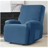 Chapes de cadeira Tampa de veludo capa de reclinador de estilo dividido Sofá Stretch Lazy Boy Garo