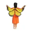 Neu Design Butterfly Wings Pashmina Schal Kinder Jungen Mädchen Kostüm Accessoire GB447255X