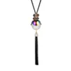 Pendant Necklaces Fashion Tassel Women Necklace Long & Pendants Colorful Beads Gift For Girl Ladies Jewelry Drop