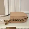 Stora kedjevävpåsar för kvinnor Luxury Designer Handväskor Lady's Shoulder Crossbody Bag Fashion Personaliserad skarvning 2022 NYA 221106