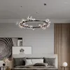 Pendant Lamps Vintage Led Lamp For Living Room Dining Kitchen Loft Bar Restaurant Black Home Decor Nordic Chandelier Ball Glass Light