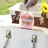Smyckespåsar Mini Box Portable Storage Organizer Earring Hairpin Ring Holder Zipper Women Display Outdoor Travel Case