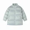 Jaquetas femininas novo design feminino 2022 inverno parka elegante jaqueta casaco verde cinza branco outerwear t221105