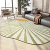 Mattor Nordisk stil oregelbunden vardagsrum matta ljus lyxhem stort omr￥de sovrum sovrum matta soffa soffbord golvmatta