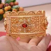 Bracele 1pcs Dubai Gold Color For Women Girls Bracelet Africa Ball Jewelry Banglebracelet Ethiopian Wedding Bride