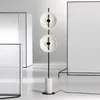 Floor Lamps Modern Marble Nordic Wrought Iron White Resin Led Standing Lamp Living Room Bedroom Decoration Lighting Fixture