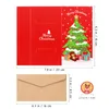 선물 랩 30pcs 홀더 봉투 크리스마스 선물 카드 장식