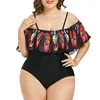 Bikinis 2022 Mujer Sexy femmes une pièce rembourré maillots De Bain grande taille plume Maillot De Bain ensemble Bikini Tankini cache-maillot Maillot De Bain