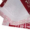 Emballage cadeau 20 pièces bulle Mailer école envoi enveloppes rembourrées motif de noël bureau papier léger père noël auto-joint