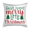 Decorações de Natal Cushion Capa Decoração Pouco de Sofá Almofadas Cartoon 45x45cm Ano Ornamentos Decorar